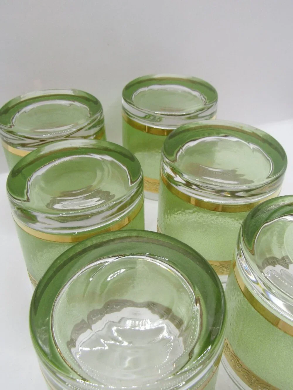Set of Six MCM Starlyte Old Fashion Lowball Glasses